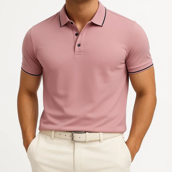 Playera tipo Polo Sólida Esencial