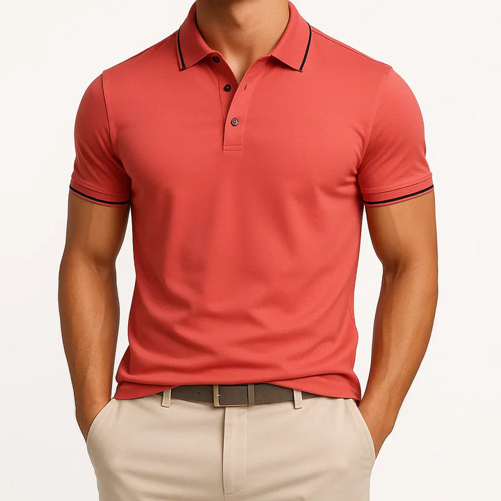 Playera tipo Polo Sólida Esencial