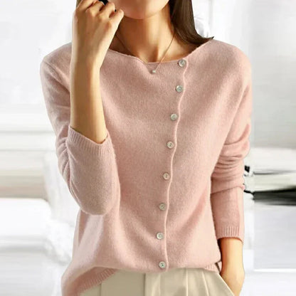 Women’s Relaxed Fit Winter Button Front Cardigan