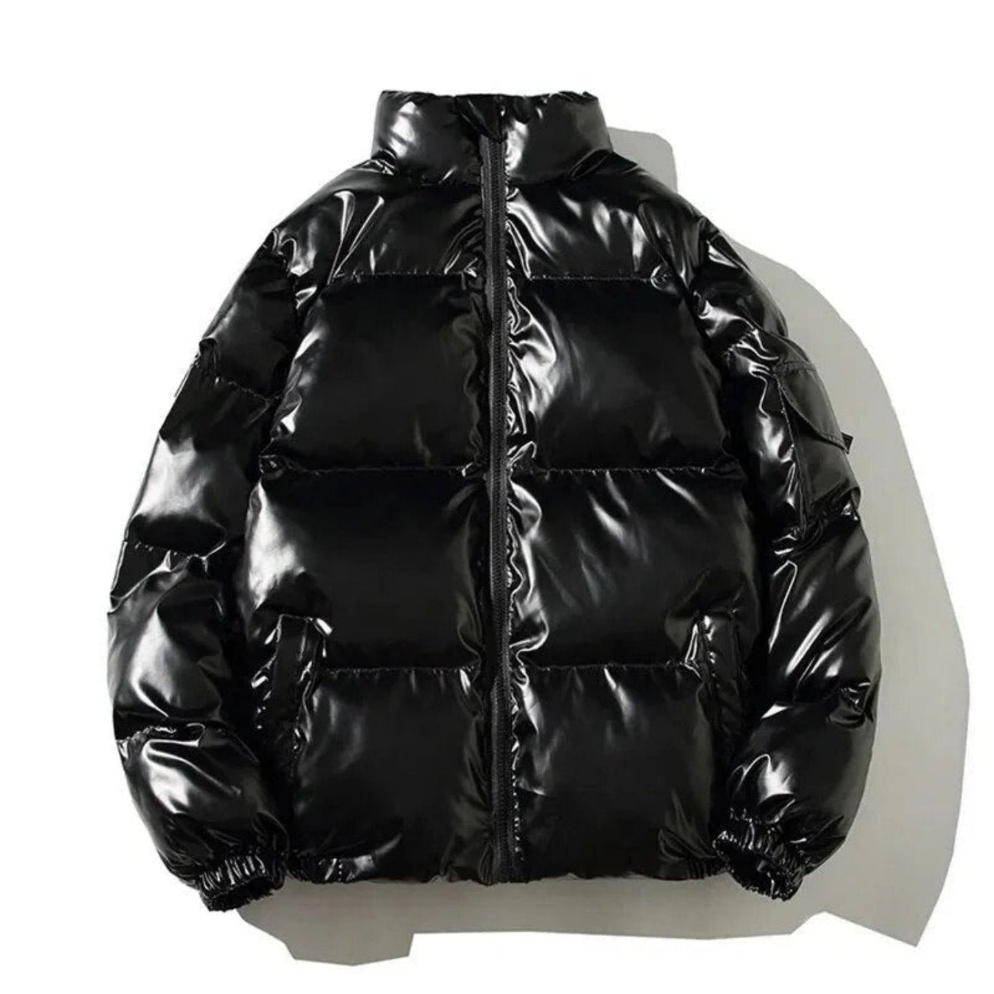 Men’s Classic Shiny Puffer Jacket
