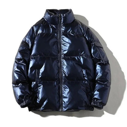 Men’s Classic Shiny Puffer Jacket