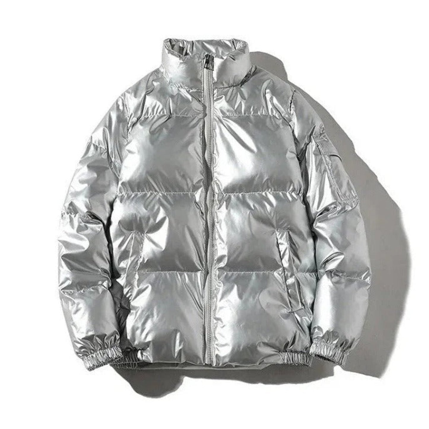 Men’s Classic Shiny Puffer Jacket