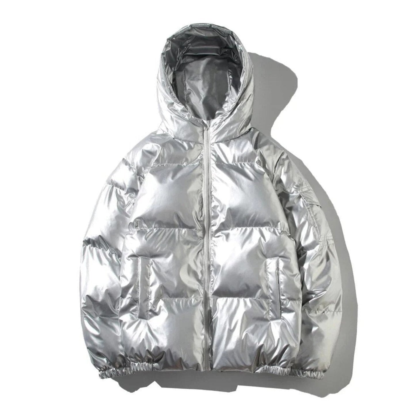 Men’s Classic Shiny Puffer Jacket