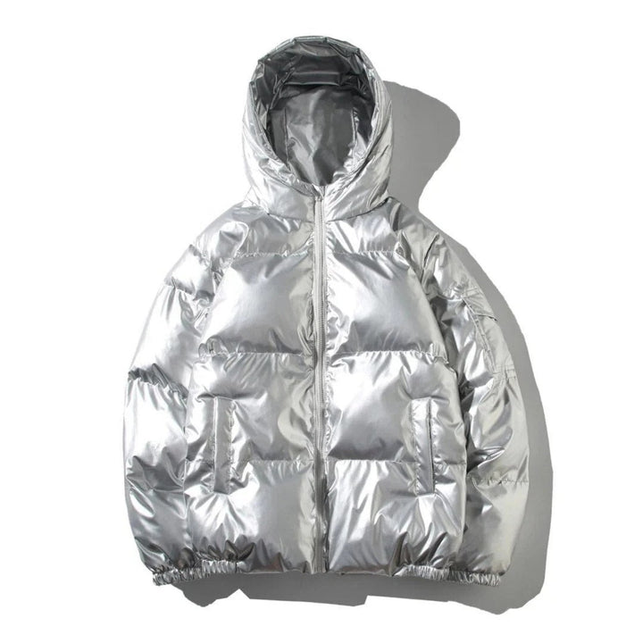 Men’s Classic Shiny Puffer Jacket