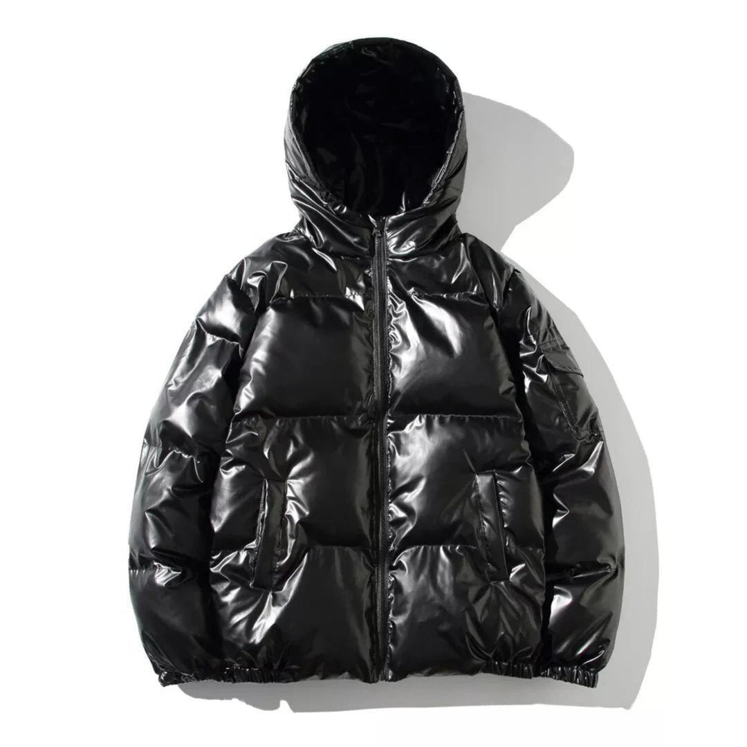 Men’s Classic Shiny Puffer Jacket