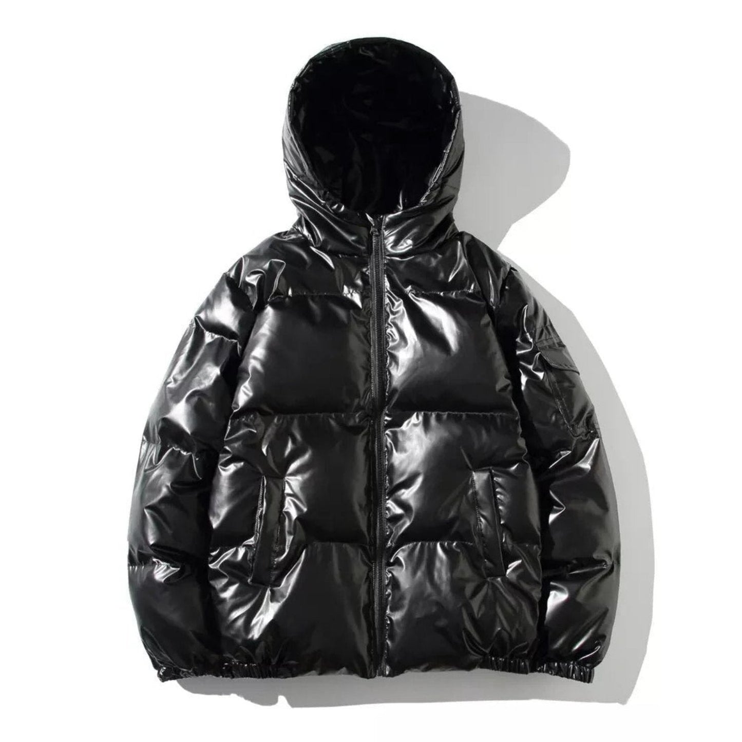 Men’s Classic Shiny Puffer Jacket