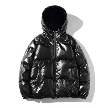 Men’s Classic Shiny Puffer Jacket