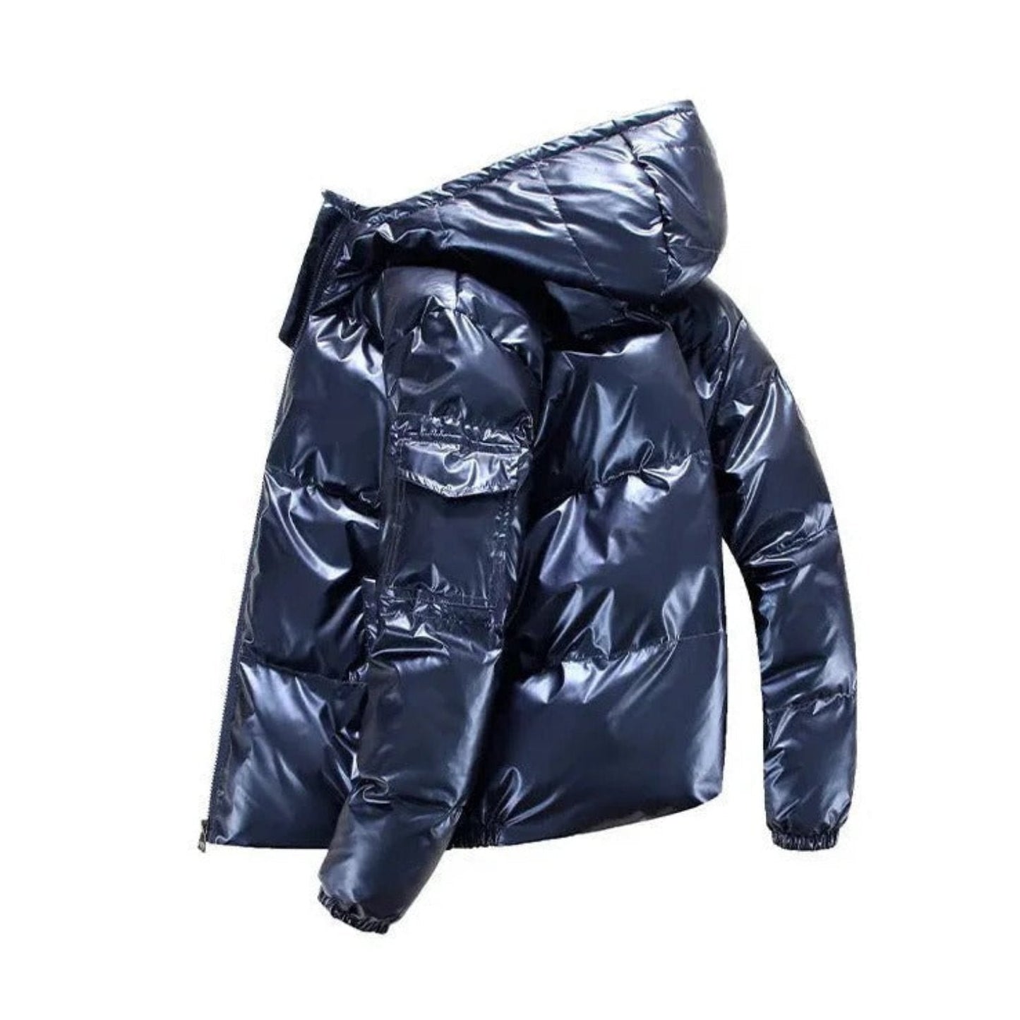Men’s Classic Shiny Puffer Jacket