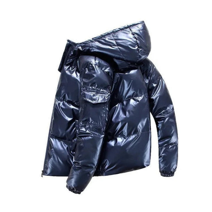 Men’s Classic Shiny Puffer Jacket