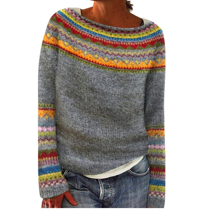 Jersey de punto de lana merina para mujer - Colección invierno