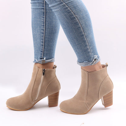 Women’s Casual High Heel Ankle Boots
