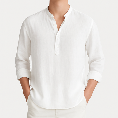 Relaxed Fit Long-Sleeve Shirt