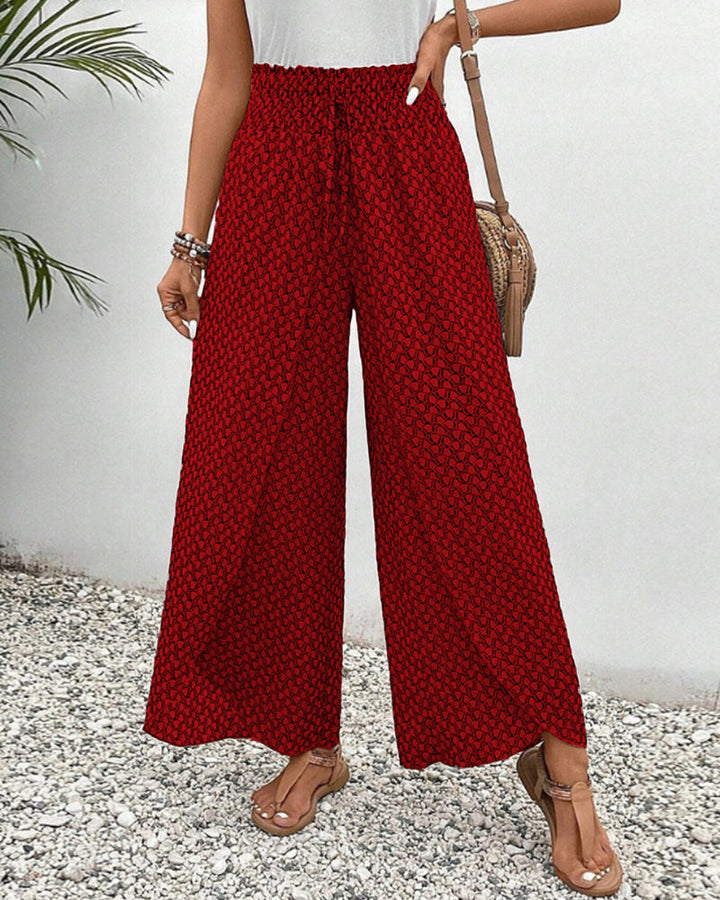 PANTALONES DE MUJER DE PERNERA ANCHA