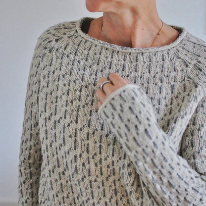 Women’s Casual Knit Sweater with Boat Neck