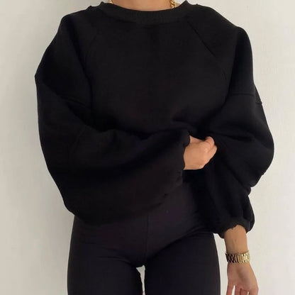 Women’s Winter Oversized Pullover Sweatshirt