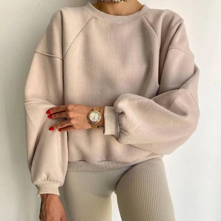 Women’s Winter Oversized Pullover Sweatshirt