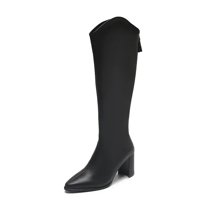 Women's Knee-High Heeled Boots