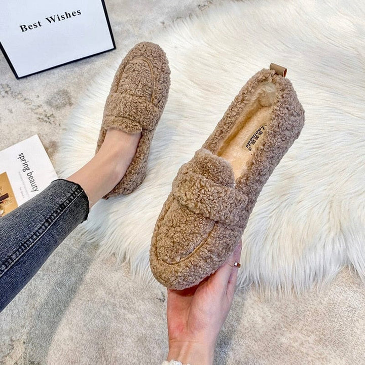 Plush Mocassins