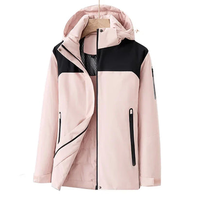 Women's Waterproof Winter Jacket With Fleece Lining