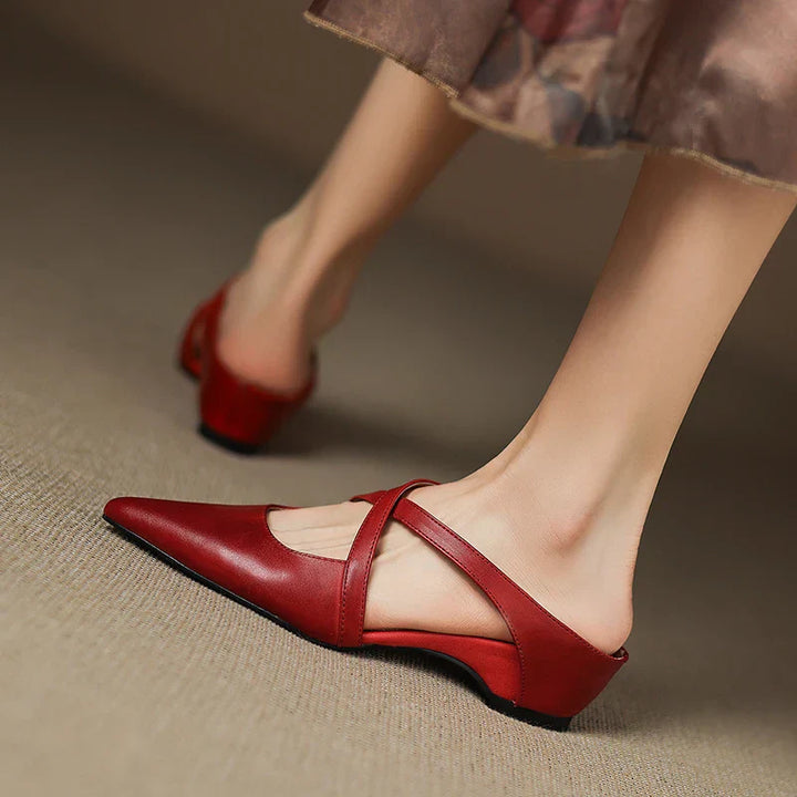 Mules de Piel Genuina