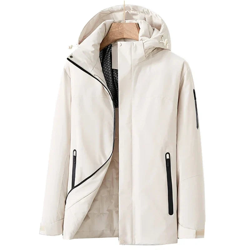 Women's Waterproof Winter Jacket With Fleece Lining