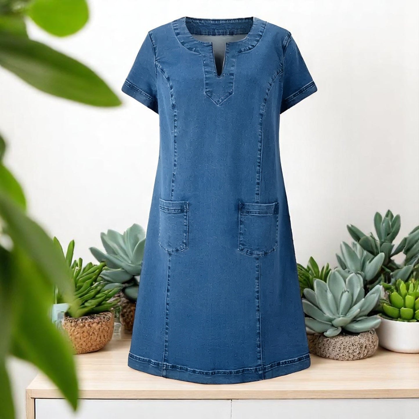 OMBRETTA | SOFT DENIM DRESS