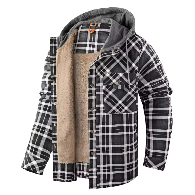 Checked Flannel Jacket