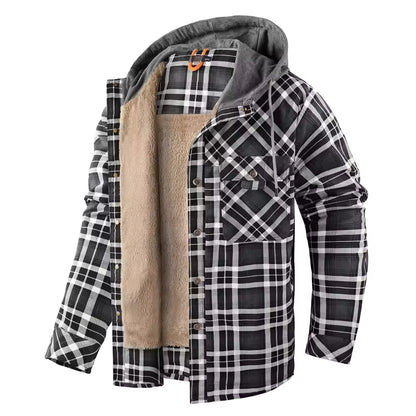 Checked Flannel Jacket