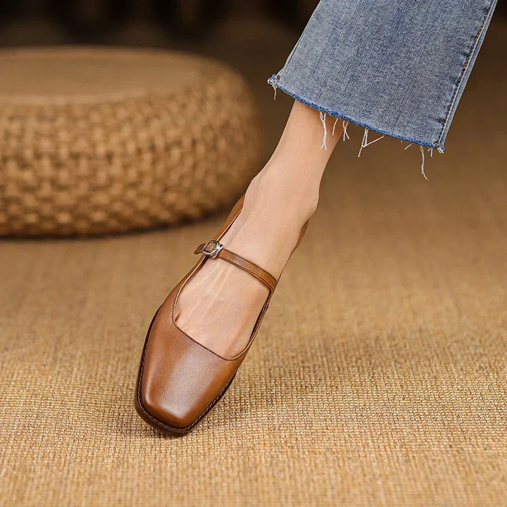 Women’s Spring Strap Block Heel Shoes