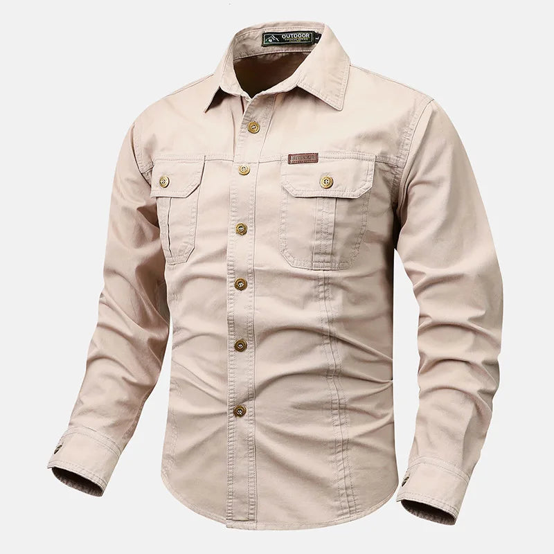 Men’s Outdoor Utility Button-Down Shirt