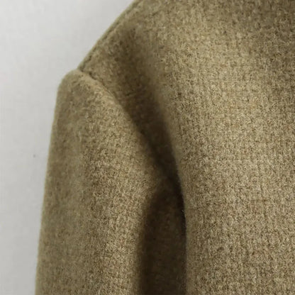 Chaqueta blazer corta para mujer