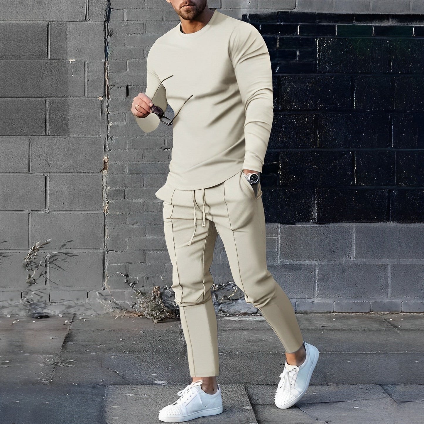 Men’s Casual Two Piece Outfit Set