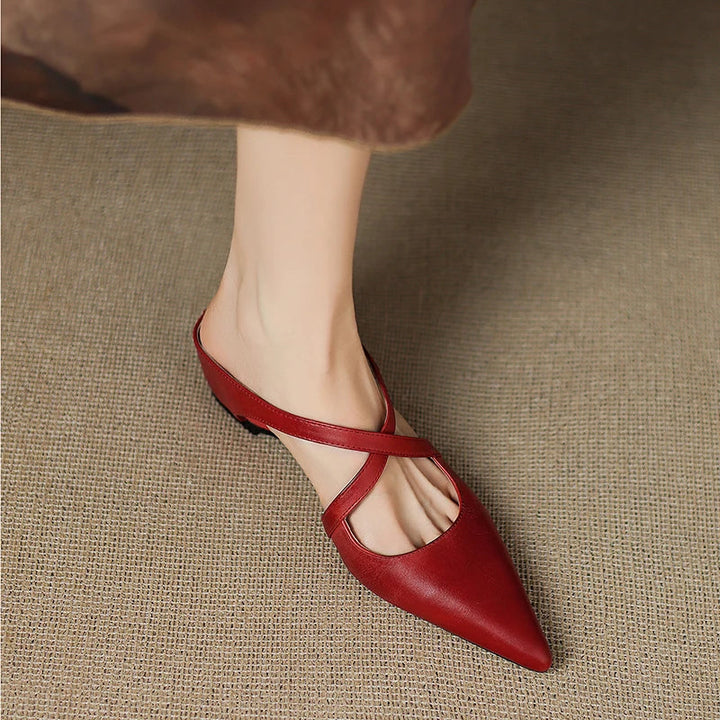 Mules de Piel Genuina