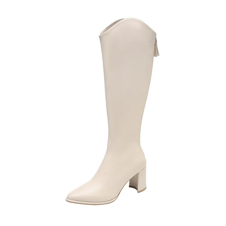 Women's Knee-High Heeled Boots