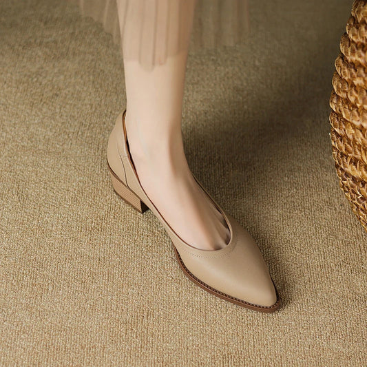 Zapatos de tacón medio