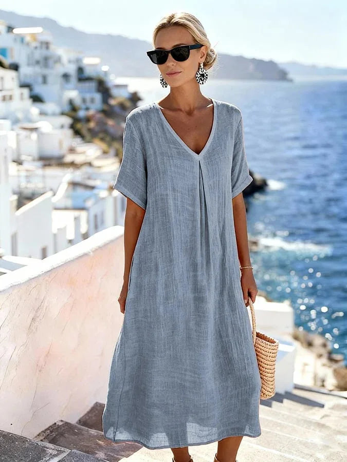 Melina | Airy summer dress with elegant fluid fit