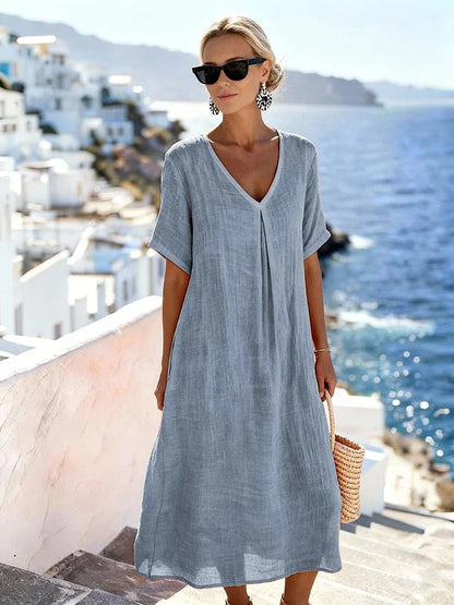 Melina | Airy summer dress with elegant fluid fit