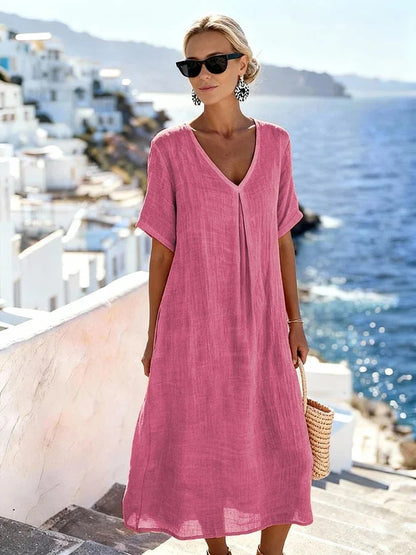 Melina | Airy summer dress with elegant fluid fit