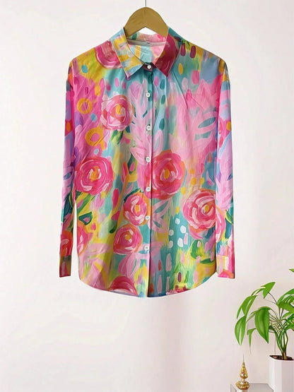 Colorful Pattern Blouse