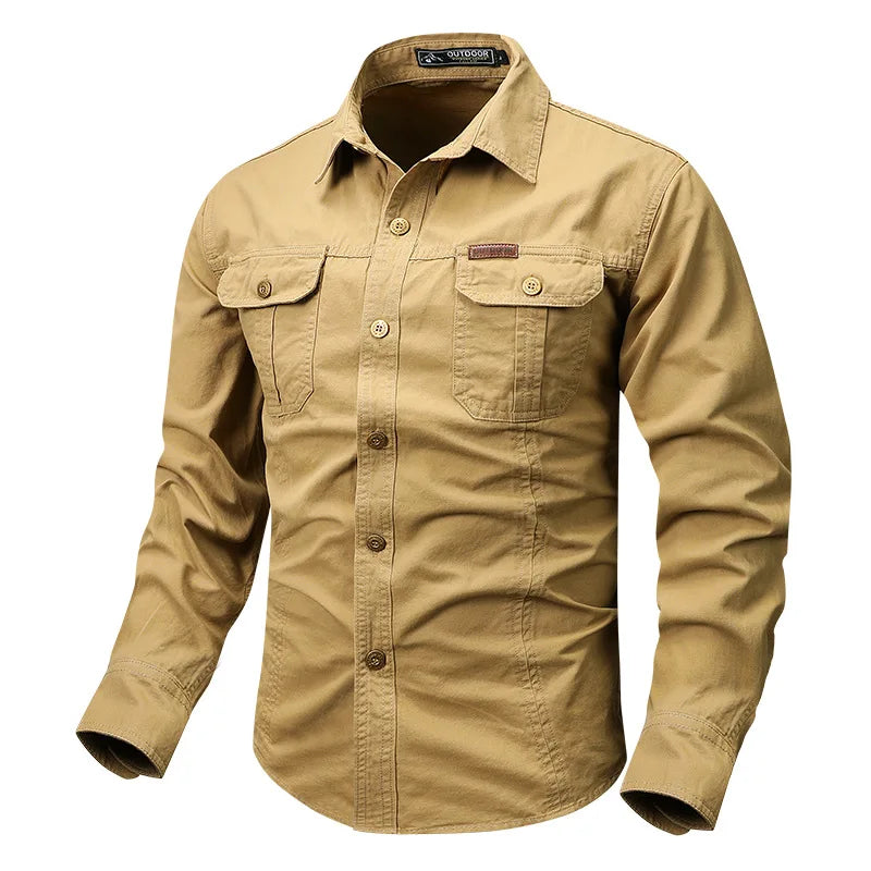 Men’s Outdoor Utility Button-Down Shirt