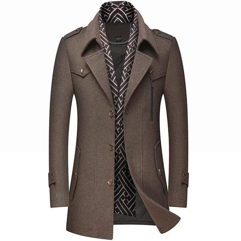 Chaqueta de invierno de lana