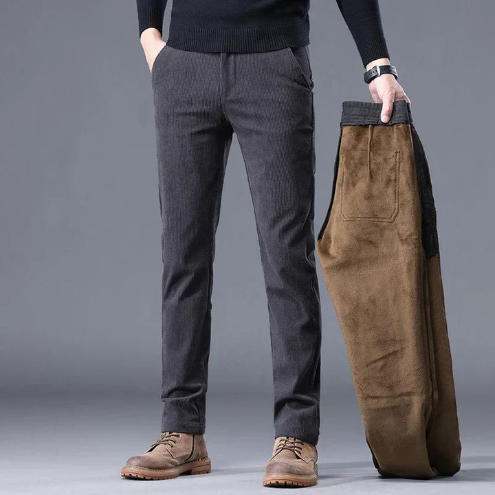 Men's Winter Fleece-Lined Warm Pants