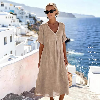 Melina | Airy summer dress with elegant fluid fit