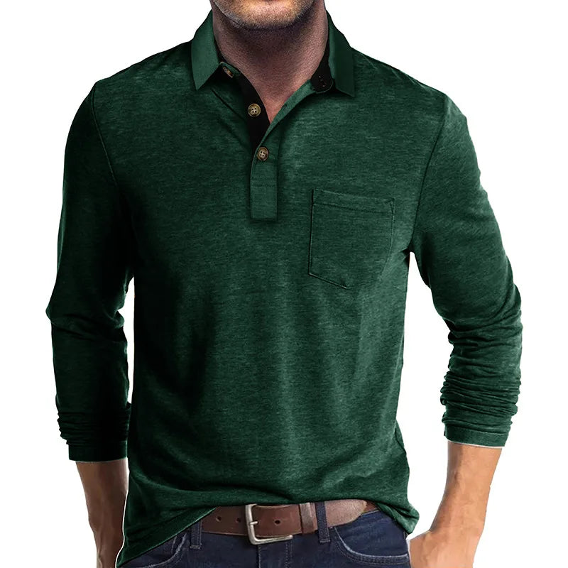 Camisa de manga larga atemporal