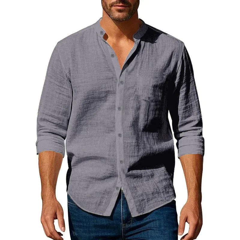 Breathable Button-Up Shirt