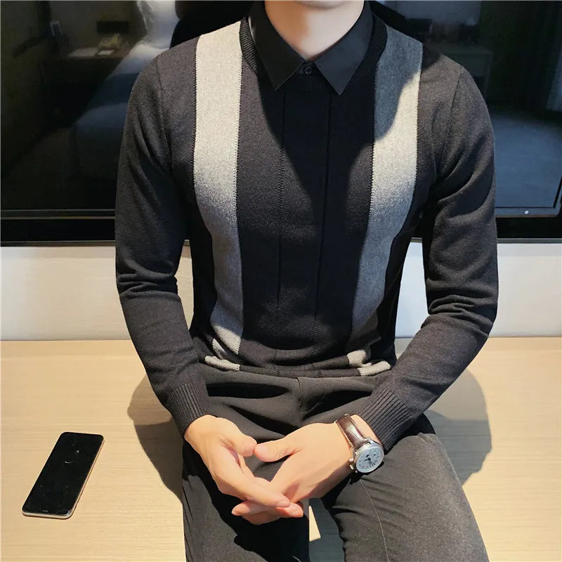 Classic Striped Sweater
