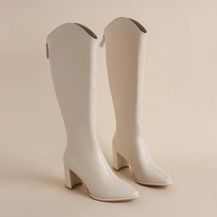 Women's Knee-High Heeled Boots