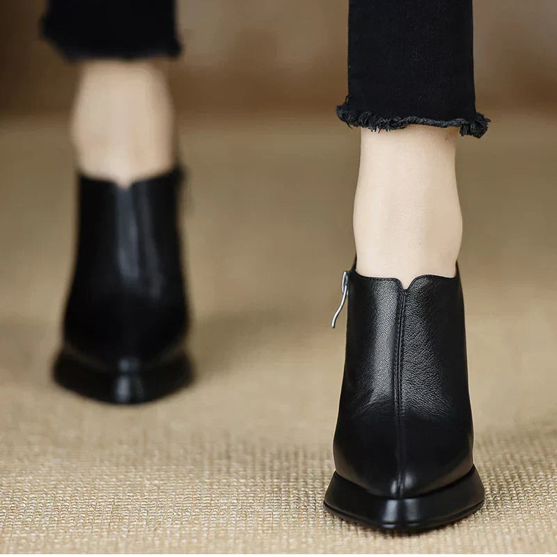 Stylish Real Leather Pumps