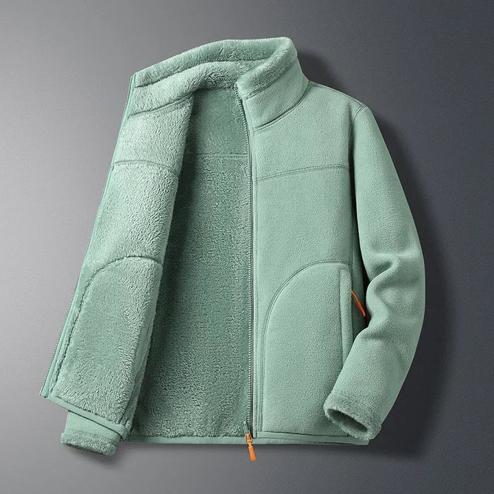 Women’s  Classic Stand Collar Zip Winter Jacket