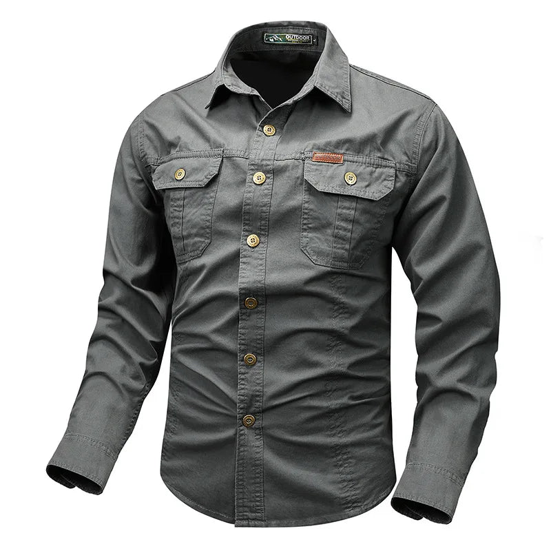 Men’s Outdoor Utility Button-Down Shirt